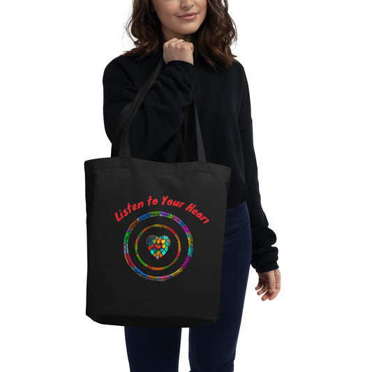 Listen to Your Heart Eco Tote Bag