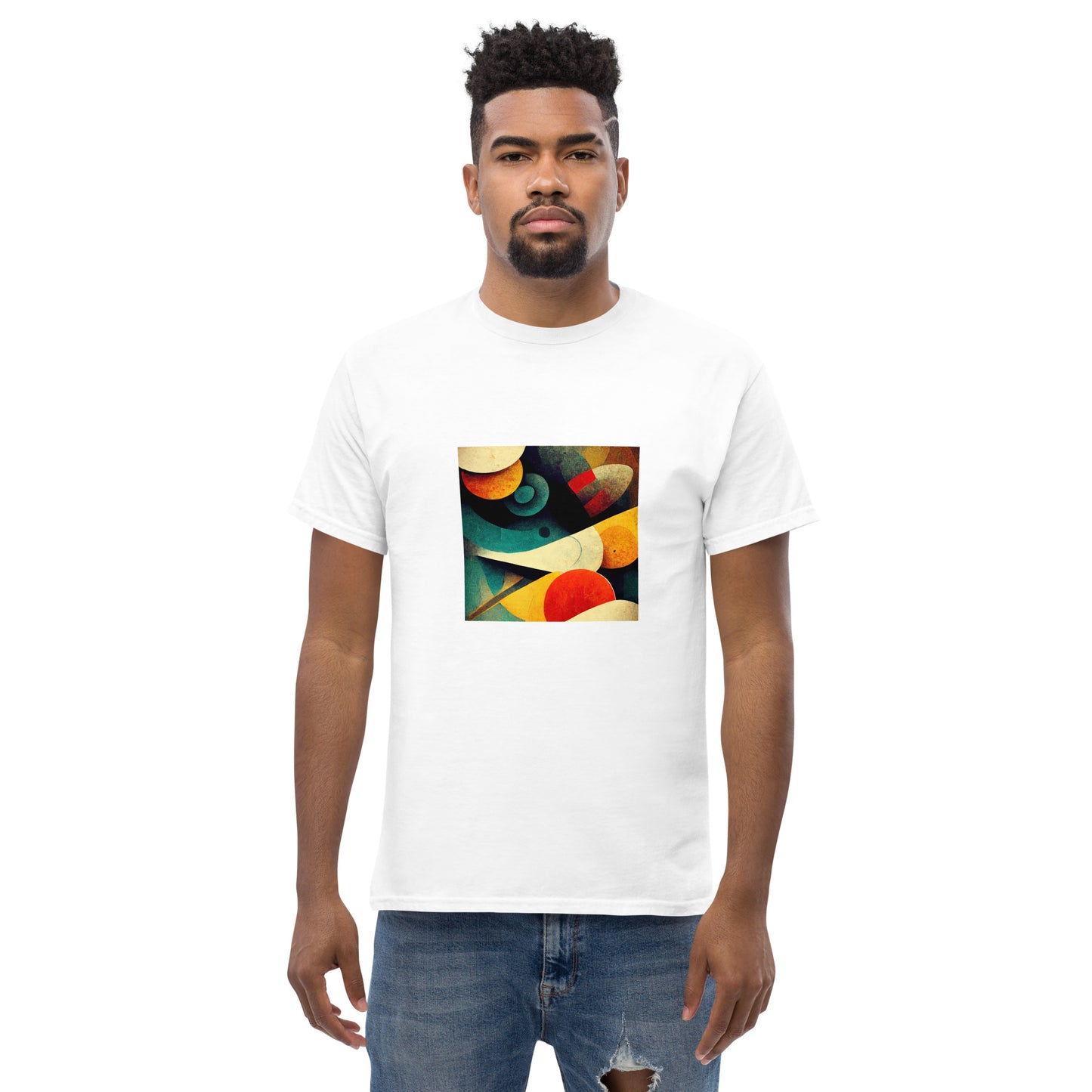 Abstract Men's classic tee